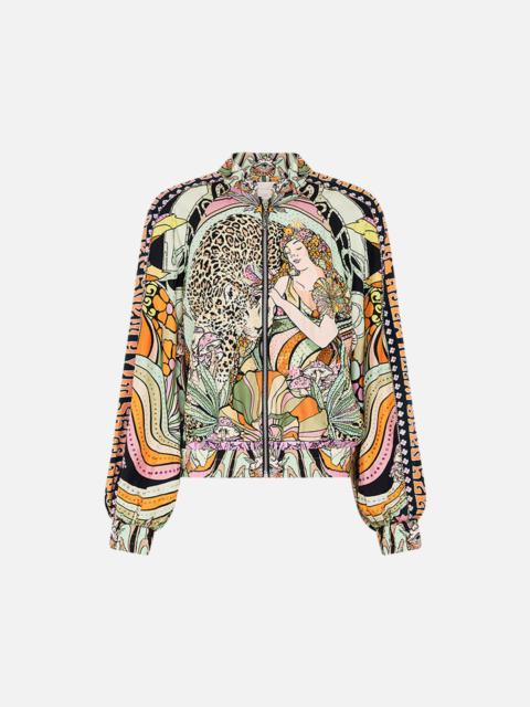 CAMILLA PANELLED SLEEVE BLOUSON BOMBER