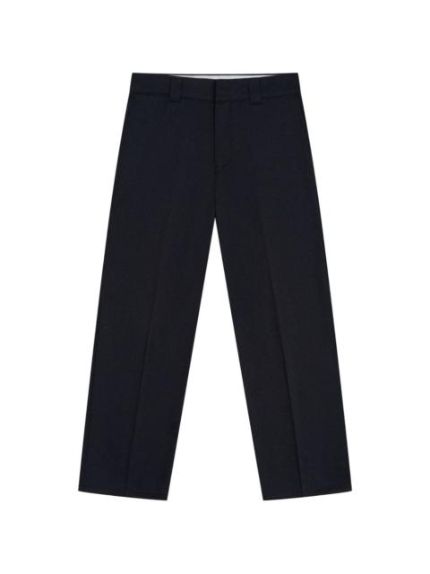 Gosha Rubchinskiy logo-label straight-leg trousers