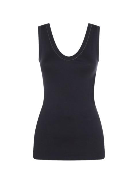 Brunello Cucinelli U-neck top