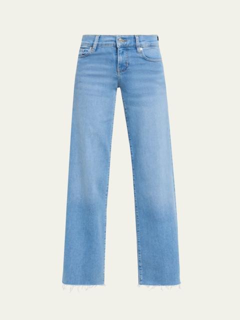 FRAME Low-Rise Le Slim Palazzo Jeans