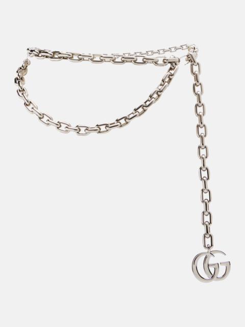 GUCCI Double G chain belt