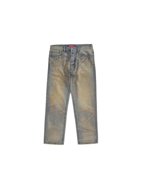 Supreme Supreme Regular Jean (FW25) Dirty Indigo