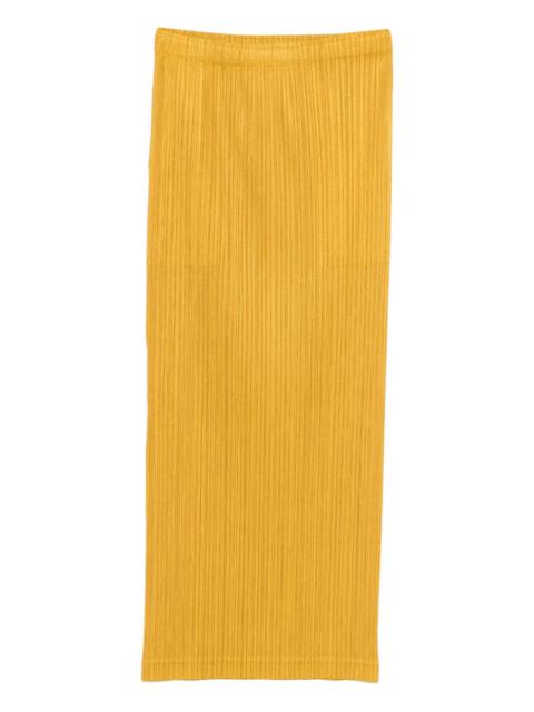 Pleats Please Issey Miyake pleated maxi skirt