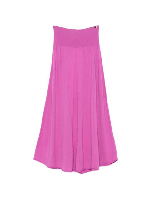 extreme cashmere Seduce midi skirt