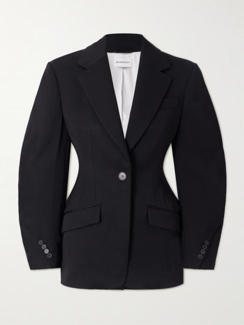 Givenchy Grain De Poudre Wool Blazer