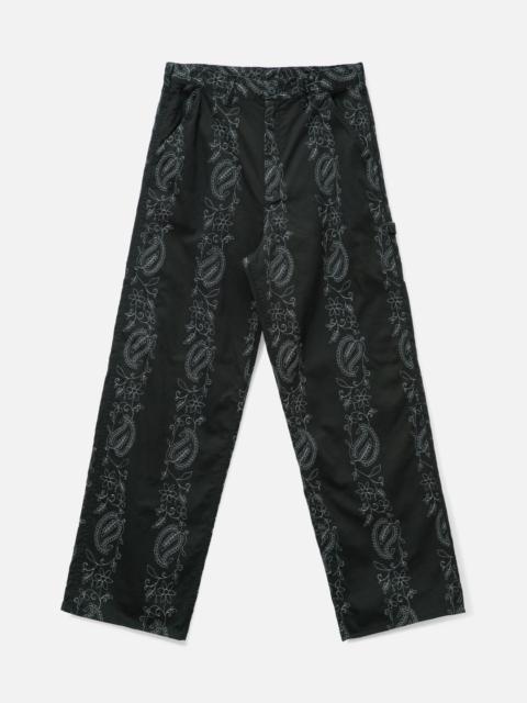 NEEDLES PAINTER PANT - EMBROIDERED TWILL