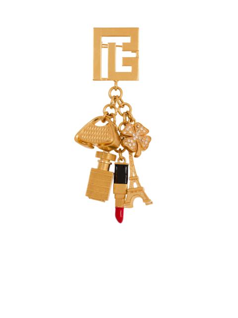 Balmain Beauty charm brooch