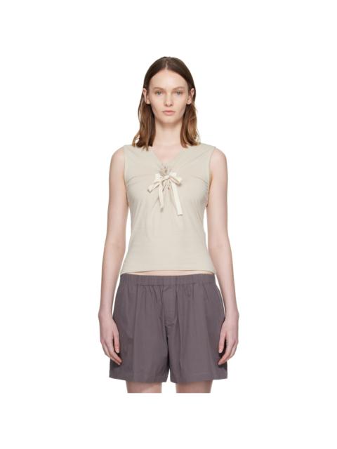 paloma wool Beige Manir Tank Top