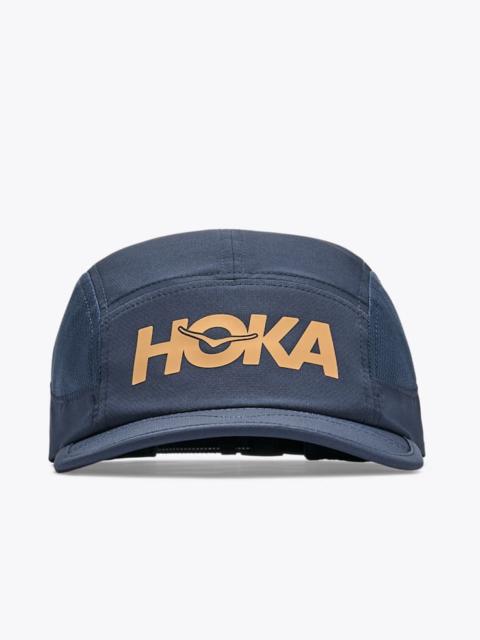 HOKA Hoka Run Hat in Varsity Navy/Gold