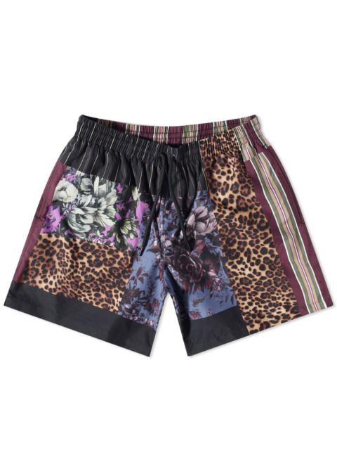 Dries Van Noten Dries Van Noten Multi Panel Swim Shorts