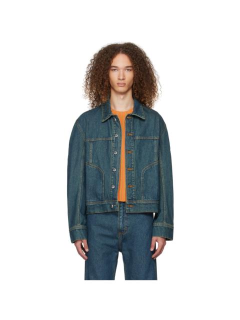 ECKHAUS LATTA Blue EL Denim Jacket