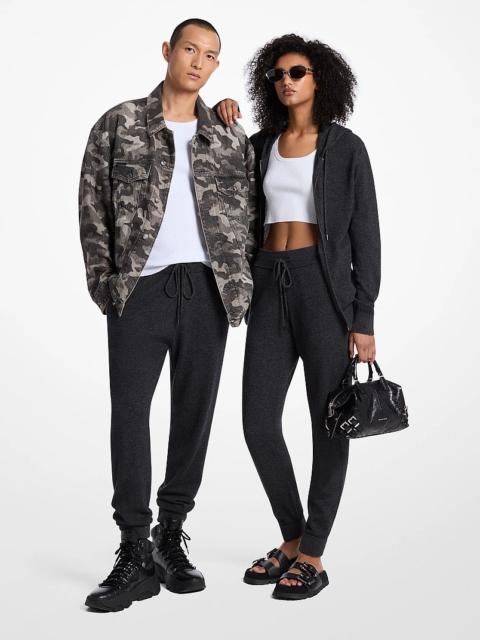 MICHAEL KORS Wool and Cashmere Blend Joggers