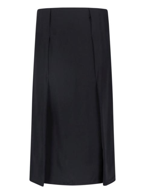 Jil Sander MIDI SKIRT IN VISCOSE