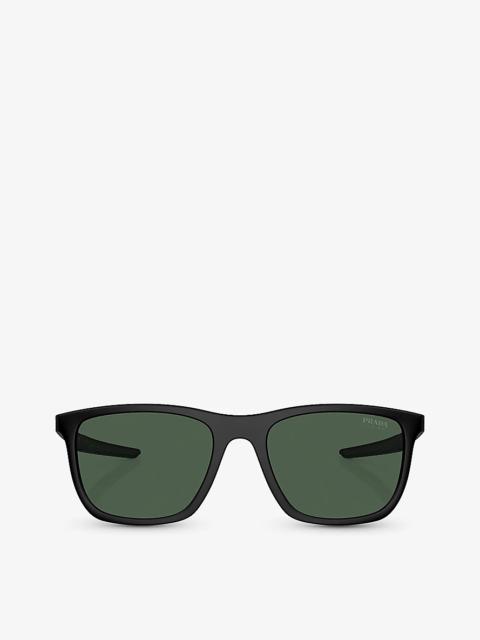 Prada PS 10WS pillow-frame nylon sunglasses