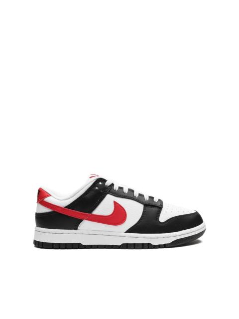 Nike Dunk Low Retro "Red Swoosh Panda" sneakers