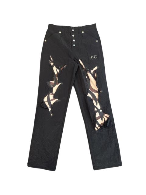 Thug Club Burnt Tribal Camo Pants "Black" TC26PT1002