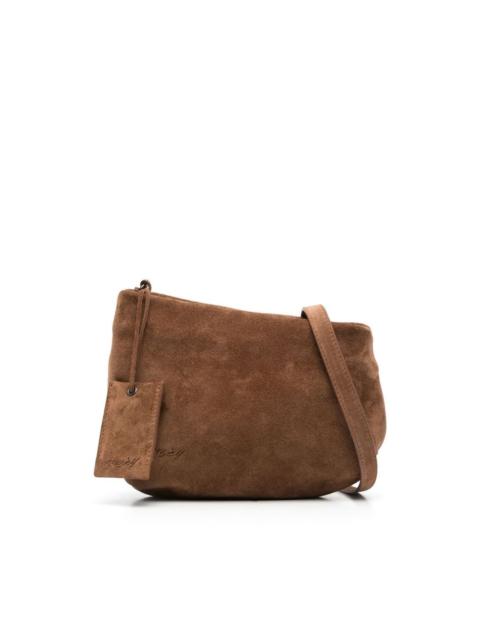 Marsèll asymmetric suede shoulder bag