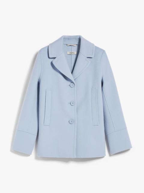 'S Max Mara MOON Single-breasted wool pea coat