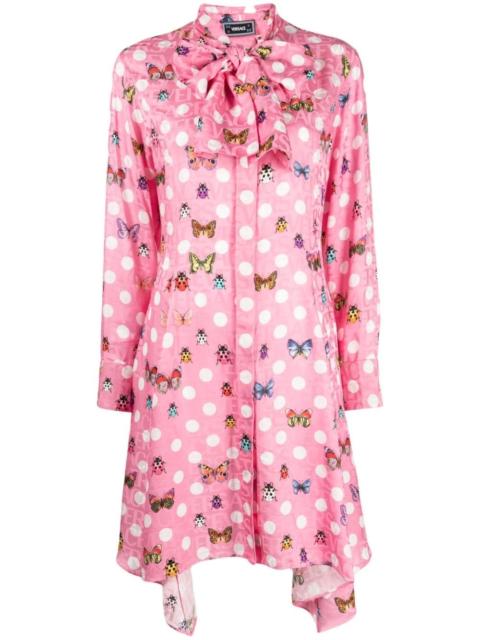 VERSACE Butterflies & Ladybugs short dress