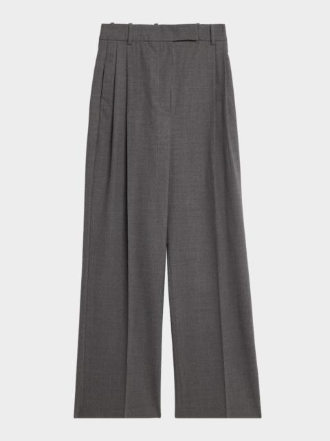 RÓHE High-Rise Wool Trousers