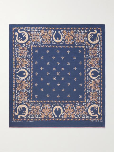 Kapital Antler Naja Printed Cotton-Voile Bandana