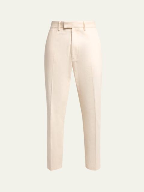 TOM FORD Men's Brushed Cotton Chino Pants