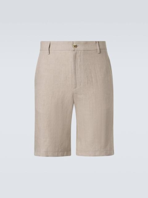 Canali Linen Bermuda shorts