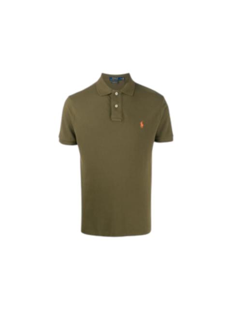 Polo Ralph Lauren Polo Ralph Lauren Short-Sleeve Slim Fit Mesh Polo Canopy Olive
