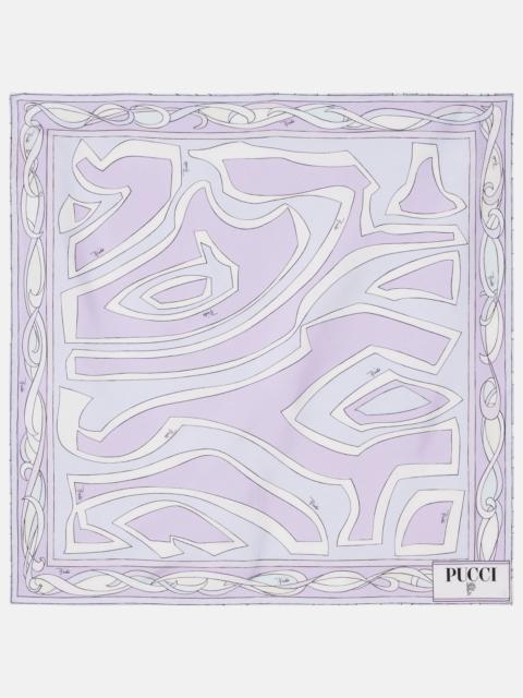 PUCCI Orchidee silk scarf