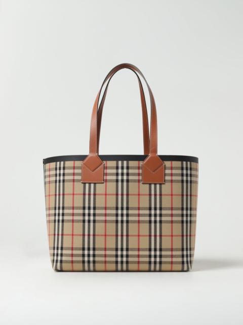 Burberry Burberry Briar bag in canvas check and leather