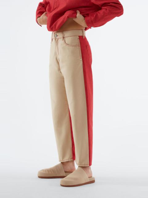 SUNNEI BEIGE DENIM PANTS