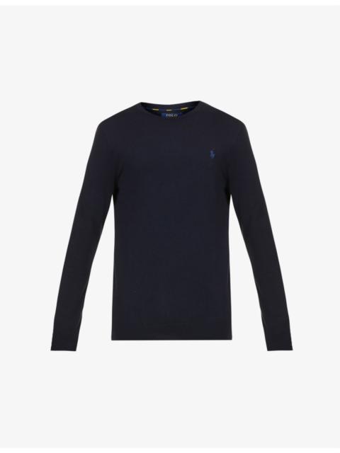 Polo Ralph Lauren Long-sleeved crewneck cotton jumper