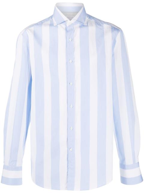 Brunello Cucinelli striped button-down shirt
