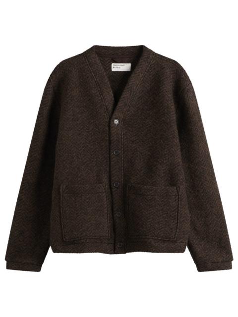 Universal Works Universal Works Raven Fleece Advance Cardigan