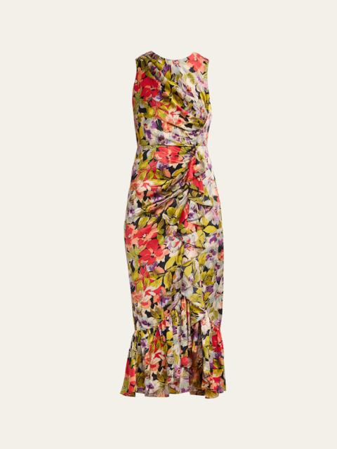 Cinq à Sept Elvira Canyon Bloom Midi Dress
