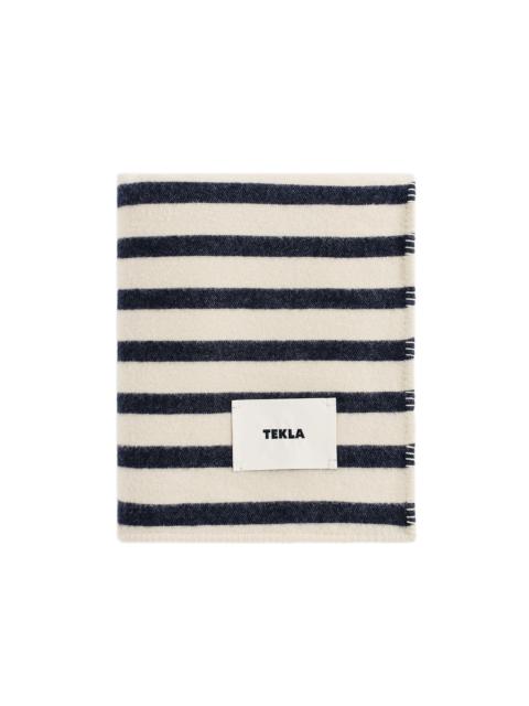 TEKLA Tekla Lambswool Blanket Magpie Stripes