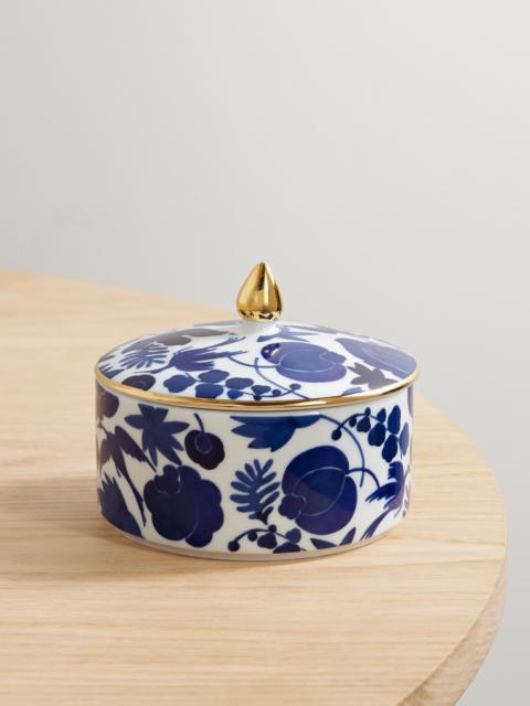 La DoubleJ Goodie Gold-plated Porcelain Jar