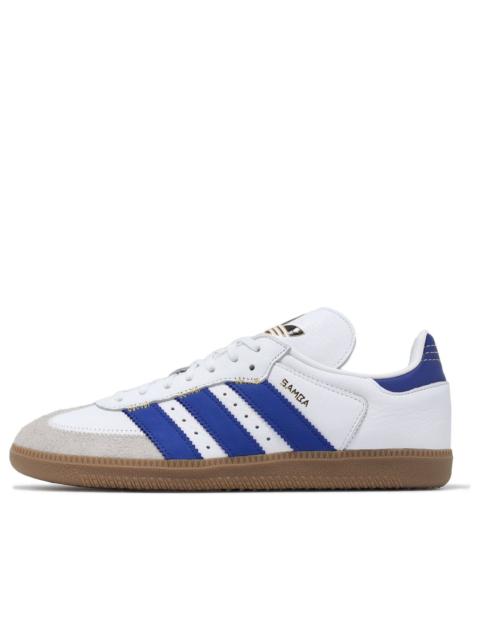 adidas Samba OG 'Oversized Logo White Semi Lucid Blue' IF1813