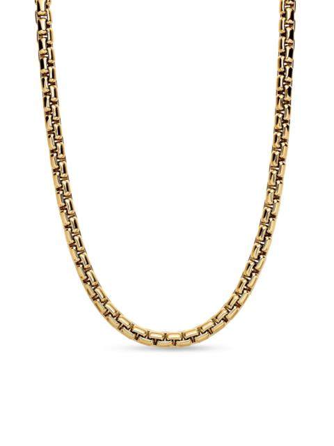 DAVID YURMAN Men's Box Chain Necklace in 18K Yellow Gold, 7.5MM - Gold