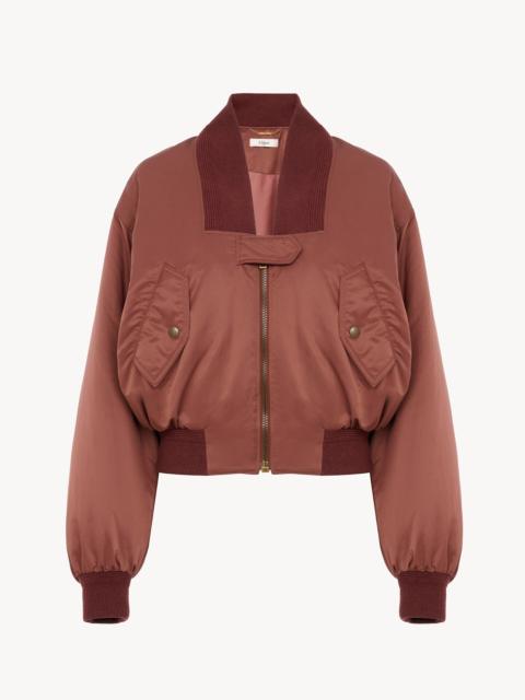 Chloé BOMBER JACKET IN NYLON
