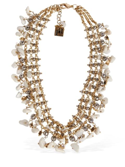 Rosantica Baia mini stone collar necklace
