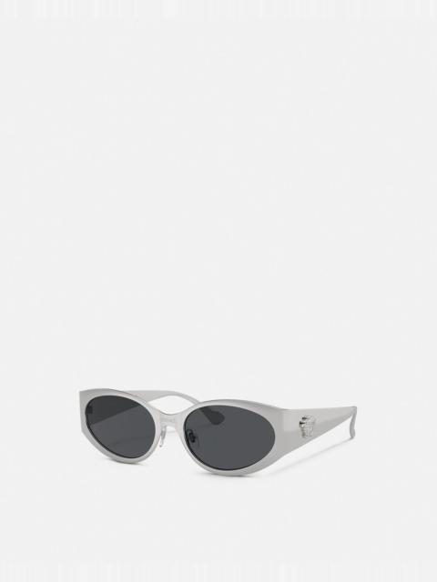 VERSACE La Medusa Oval Sunglasses