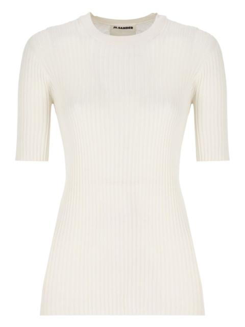 Jil Sander ribbed crew-neck T-shirt