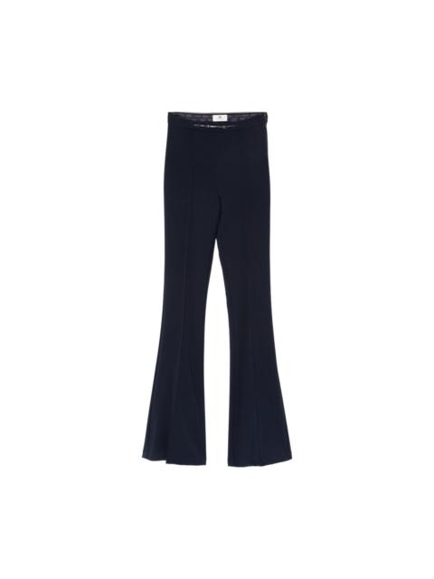 ELISABETTA FRANCHI Flared trousers
