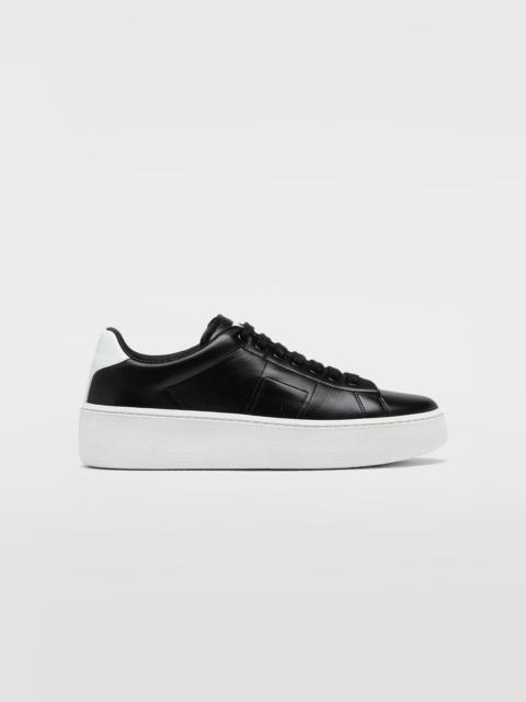 Maison Margiela Wedge leather tennis shoes