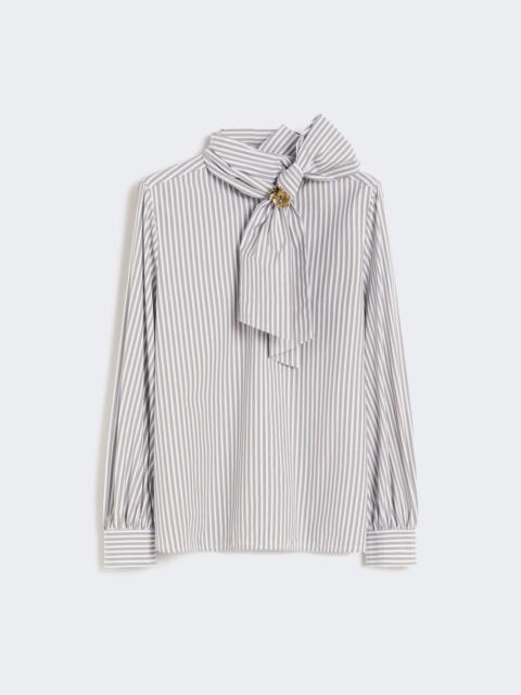 DISCO Striped cotton blouse