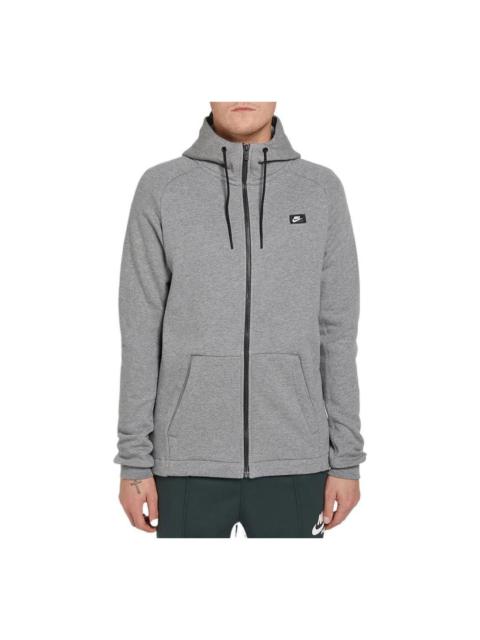 Nike Nike MODERN Zip Hoodie 'Carbon Grey' 835858-091