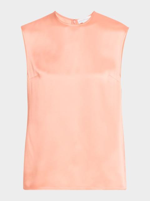 Stella McCartney Satin Sleeveless Top