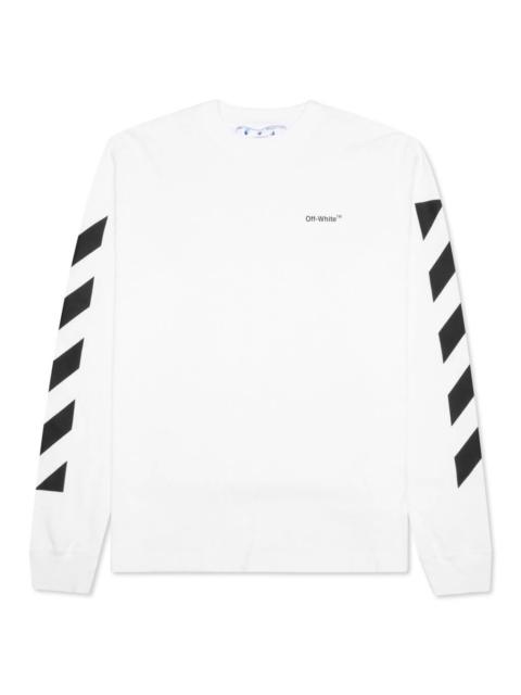 Off-White logo-print 코튼 스웨터