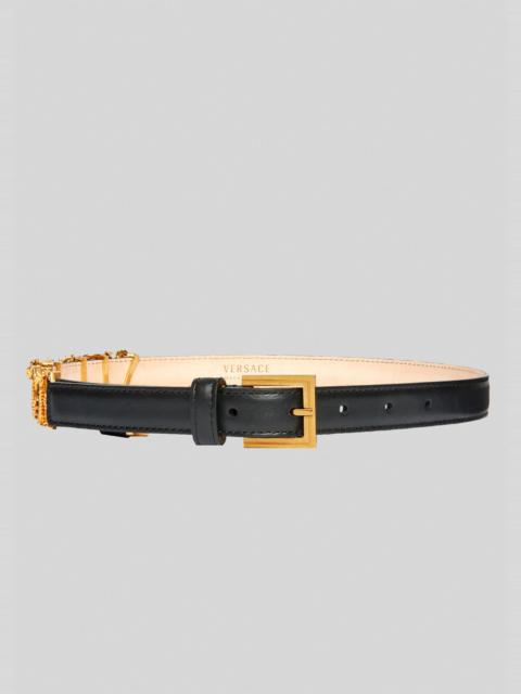 VERSACE Logo Thin Belt